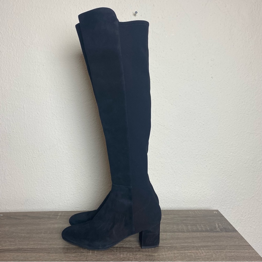 Stuart Weitzman Gillian 60 Over The Knee Black Boots